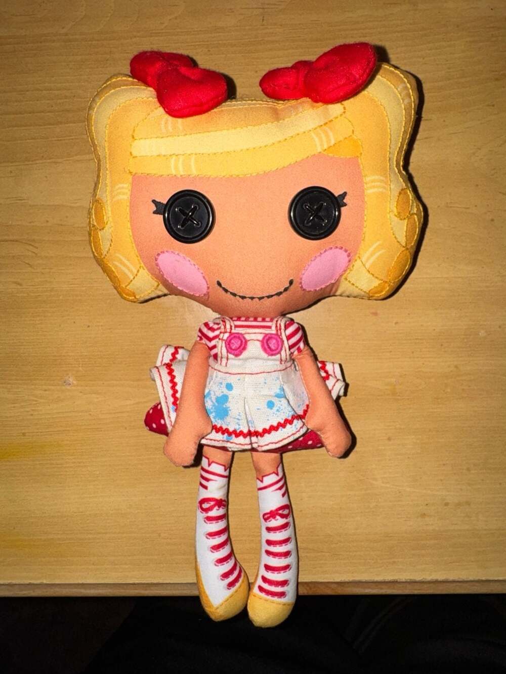 Lalaloopsy Spot Splatter Splash 10" Plush Soft Rag Doll